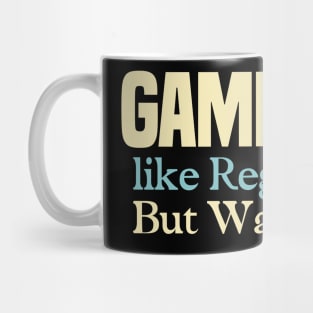 Gamer dad like regular dad only cooler, Funny Dad Gifts Mug